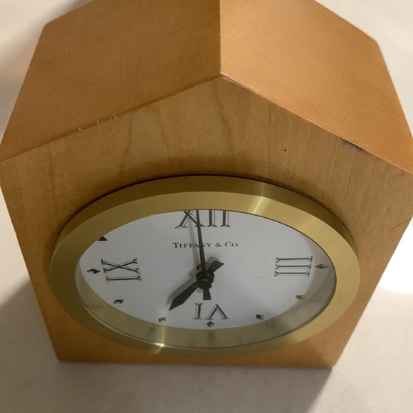❌VINTAGE Tiffany & Co desk clock from 1995 working condition. - Picture 9 of 17